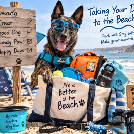 Taking Your Dog to the Beach: Practical Safety Tips for a Better Beach Day 🐾🌊